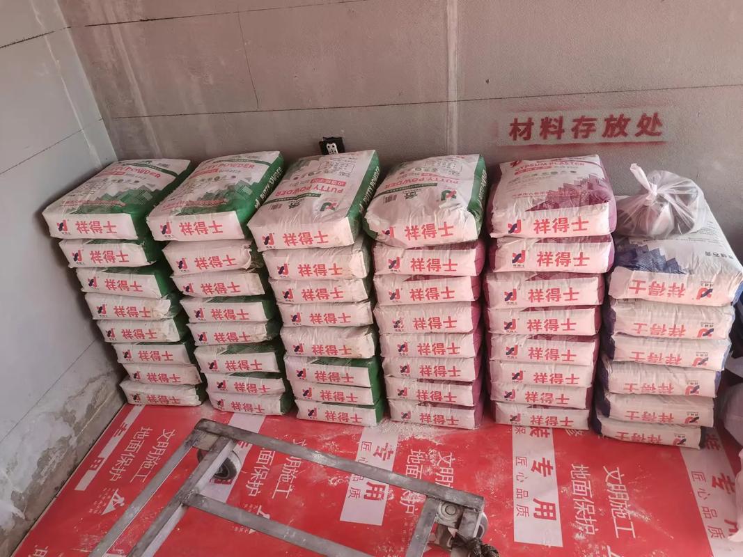 材料進(jìn)場 細(xì)節(jié)之處，好運(yùn)自來